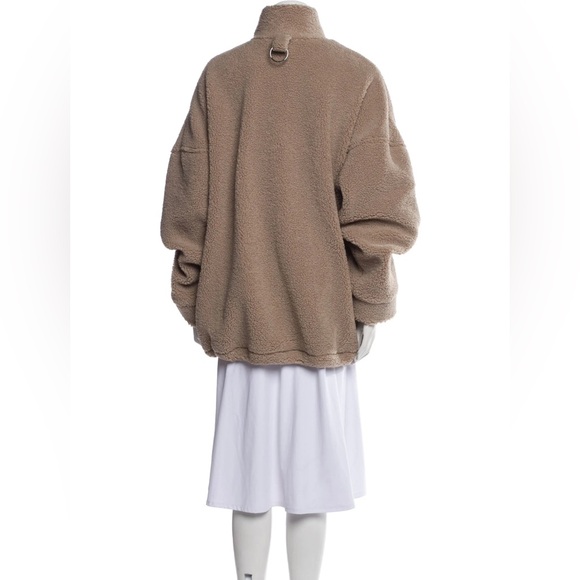 Tibi Cozy Fleece Anorak Zip Up - Picture 3 of 4